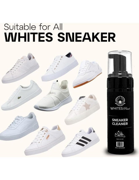 Limpiador de Zapatillas Blancas Whites Pearl - 150g Natural