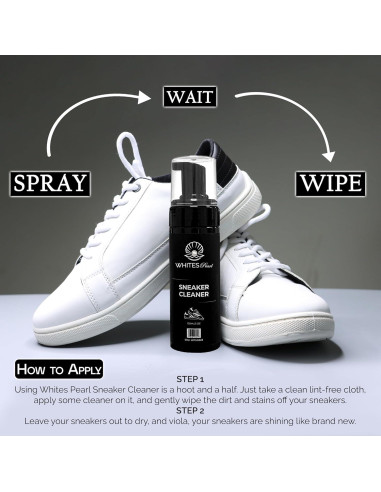 Limpiador de Zapatillas Blancas Whites Pearl - 150g Natural