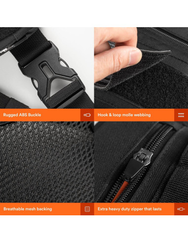 Mochila de Pecho Fitdom CP-2 para Ejercicio y Ciclismo