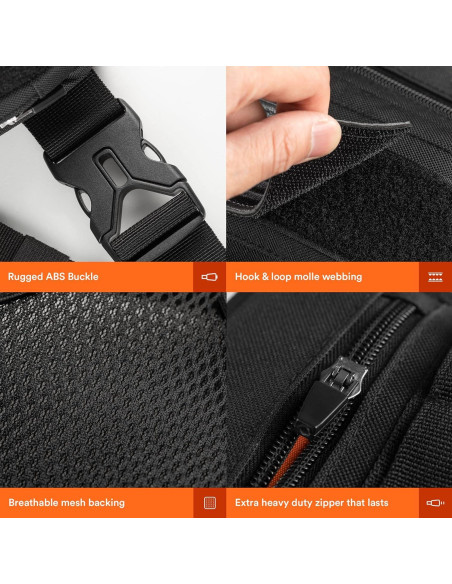 Mochila de Pecho Fitdom CP-2 para Ejercicio y Ciclismo