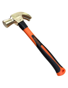 Martillo de Garra No Chispeante WEDO 1.45kg 330mm Bronce Aluminio