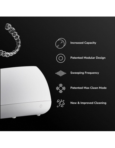 Limpiador Ultrasónico Zima Dental Pod PRO - 16.1x14.3cm