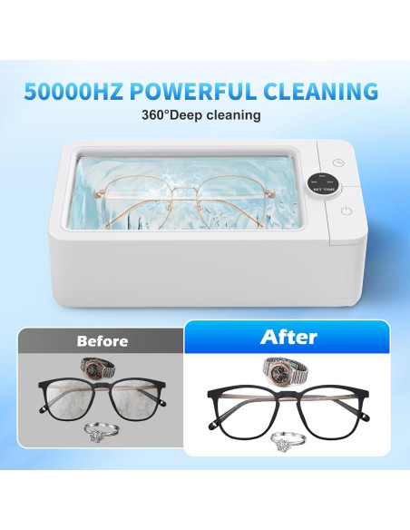 Limpiador Ultrasónico de Joyas SYNCJOY S910 50KHz 0.48L