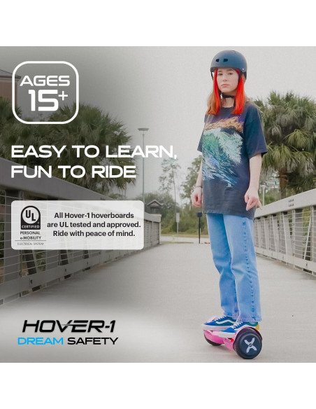 Hover-1 Sueño Hoverboard Eléctrico 400W 10KM Alcance
