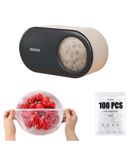 Caja Dispensadora de Almacenamiento LORVOR con 100PCS Film Estirable