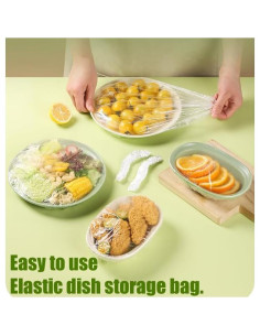 Caja Dispensadora de Almacenamiento LORVOR con 100PCS Film Estirable 2