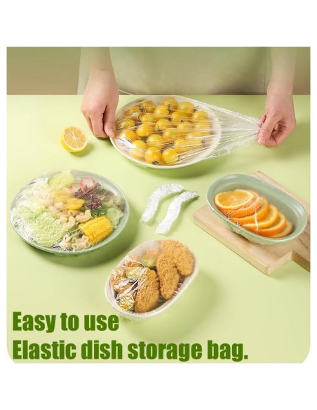 Caja Dispensadora de Almacenamiento LORVOR con 100PCS Film Estirable