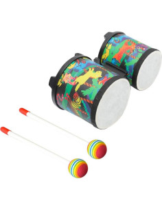 Bongo Drum Infantil Ubblove 32x15x15.5 cm Alta Calidad 2