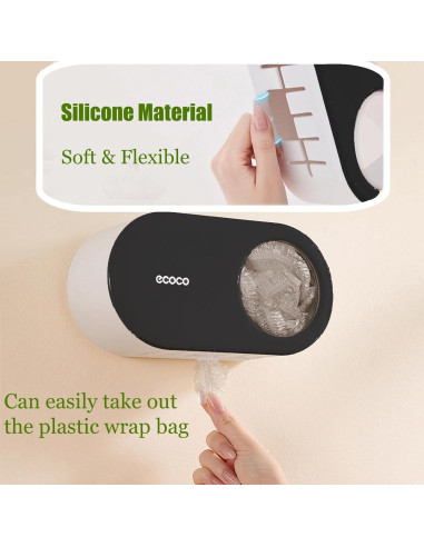 Caja Dispensadora de Almacenamiento LORVOR con 100PCS Film Estirable