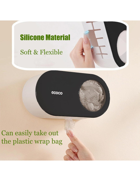 Caja Dispensadora de Almacenamiento LORVOR con 100PCS Film Estirable