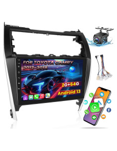 Radio de Coche Android 13 EKAT para Toyota Camry 2012-2014 10.1"