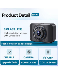 Cámara de Respaldo Epronic IP69 con Visión Nocturna 149 2