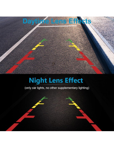 Cámara de visión trasera B-Qtech AHD 720P IP68 175 nocturna