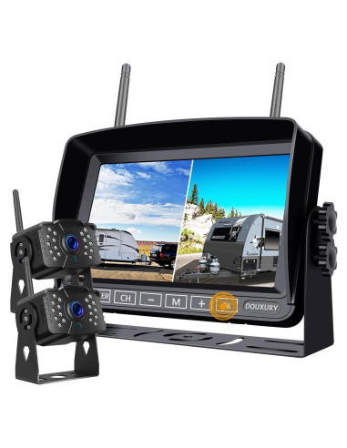 Cámara de Respaldo Inalámbrica DOUXURY FHD 1080P IP69