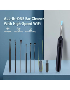 Kit de Eliminación de Cerumen Herolland con Cámara 7 Piezas 2