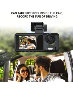 Cámara de Tablero Full HD 1080P XIKLOP con Pantalla IPS 2" 2