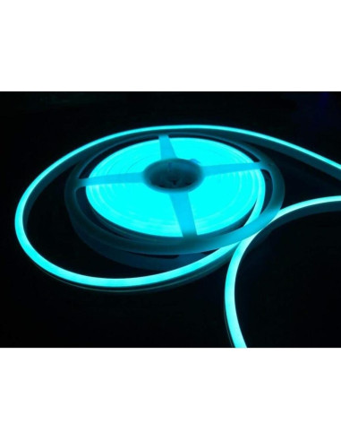 Tira de Luz LED de Neón 5M Azul Hielo - LA PARTE PERFECTA
