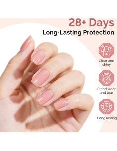 Base Coat MelodySusie 15ml Larga Duración Gel UV LED 2