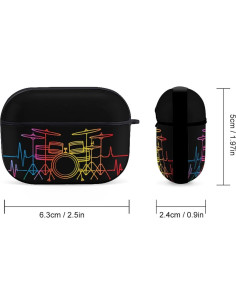 Funda Dura para Auriculares Bluetooth Genérico Estilo Negro 2