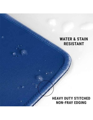 Alfombrilla de Ratón Skinit 32x27.9cm Azul Impermeable