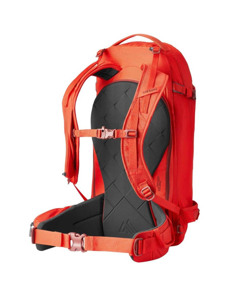 Mochila de Esquí Gregory Targhee 32L Rojo Lava Unisex