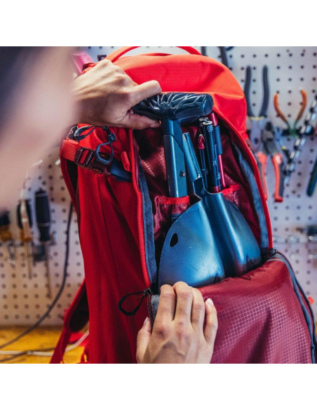 Mochila de Esquí Gregory Targhee 32L Rojo Lava Unisex