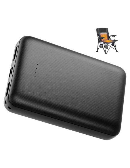 Batería 10000 mAh 5V2A USB para Sillas y Mantas Calefaccionadas