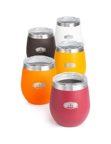 Vaso Aislado de Acero Inoxidable GSI Outdoors 240 ml Multicolor