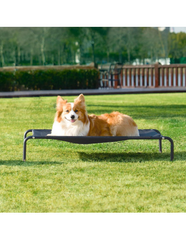 Cama Elevada para Perros Grandes EHEYCIGA 109x66 cm Impermeable
