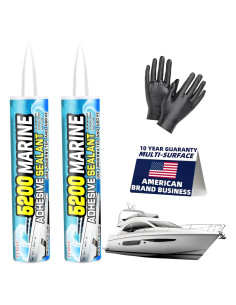 Sellador Marino Tylove 5200 Blanco - Curado Rápido 30 Min, Impermeable, 1.16 kg