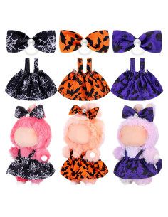 Conjunto de Ropa de Muñeca Halloween 17cm Simgoing - 3 Piezas