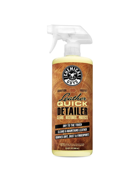 Limpiador Rápido de Cuero Chemical Guys 32 oz para Interiores