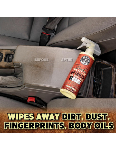 Limpiador Rápido de Cuero Chemical Guys 32 oz para Interiores