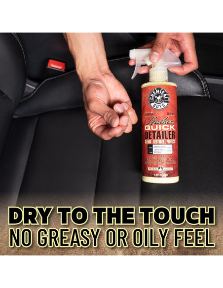 Limpiador Rápido de Cuero Chemical Guys 32 oz para Interiores