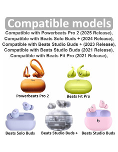 Puntas de Oído de Silicona IiEXCEL para Powerbeats Pro 2 - 6 Pares 2