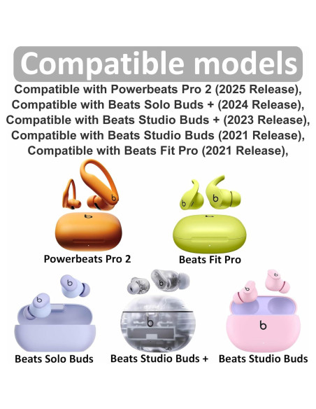 Puntas de Oído de Silicona IiEXCEL para Powerbeats Pro 2 - 6 Pares