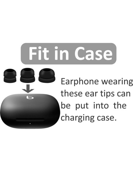 Puntas de Oído de Silicona IiEXCEL para Powerbeats Pro 2 - 6 Pares