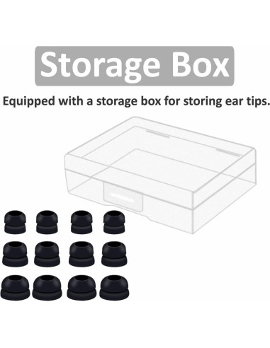 Puntas de Oído de Silicona IiEXCEL para Powerbeats Pro 2 - 6 Pares