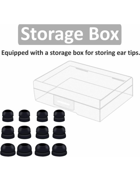 Puntas de Oído de Silicona IiEXCEL para Powerbeats Pro 2 - 6 Pares