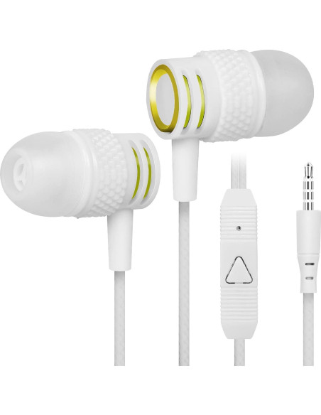 Auriculares In-Ear UrbanX R2 con Micrófono y Cable Antienredos Auriculares In-Ear UrbanX R2 con Micrófono y Cable Antienredos