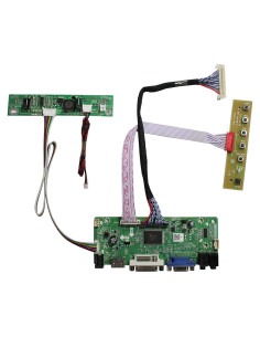 Controlador LCD DVI VGA LCDBOARD 21.5" 23" 27" 1920x1080