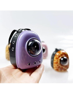 Mochila Miniatura para Muñeca Labubu - LIVCOZON - Negro 2