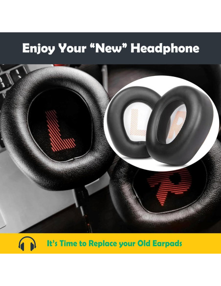 Almohadillas de Reemplazo HTINDUSTRY para Auriculares JBL Quantum 400