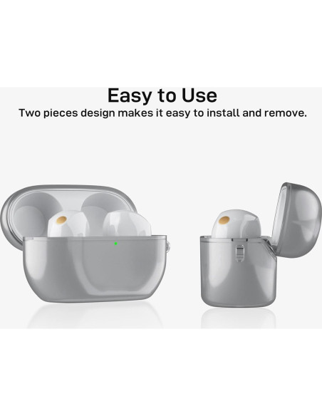 Funda Protectora TPU para Sony WF-1000XM5 con Llavero