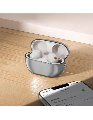 Funda Protectora TPU para Sony WF-1000XM5 con Llavero