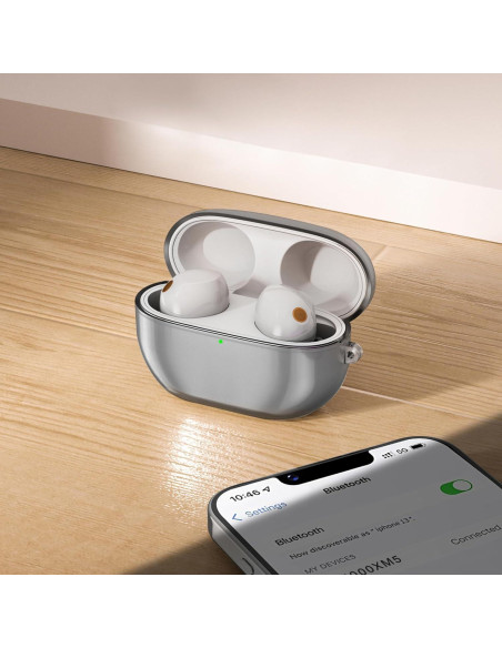 Funda Protectora TPU para Sony WF-1000XM5 con Llavero