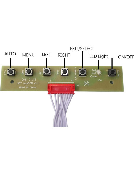 Controlador LCD DVI VGA LCDBOARD 21.5" 23" 27" 1920x1080