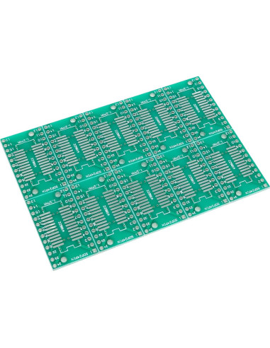 10 Piezas Adaptador Placa SOP24 a DIP Cermant 17.89x30.43mm