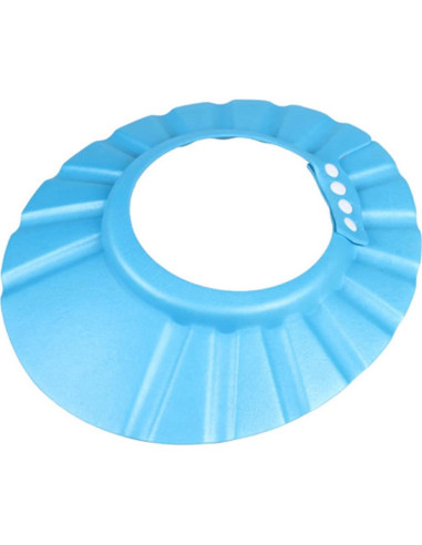 Gorro de Baño para Bebé Porgeel Azul - Visera Ducha 40-55cm