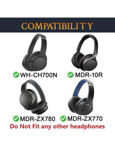 Almohadillas de Gel Refrigerante SOULWIT para Auriculares Sony 2